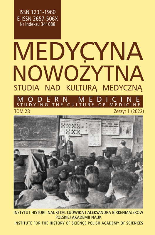 Influenza in Polish textbooks on infectious diseases from the second half of 19th century and the interwar period Cover Image