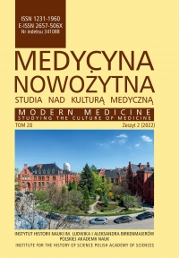 Medicine and Nationalism – a hospital station at the Jewish cemetery in Wrocław Cover Image