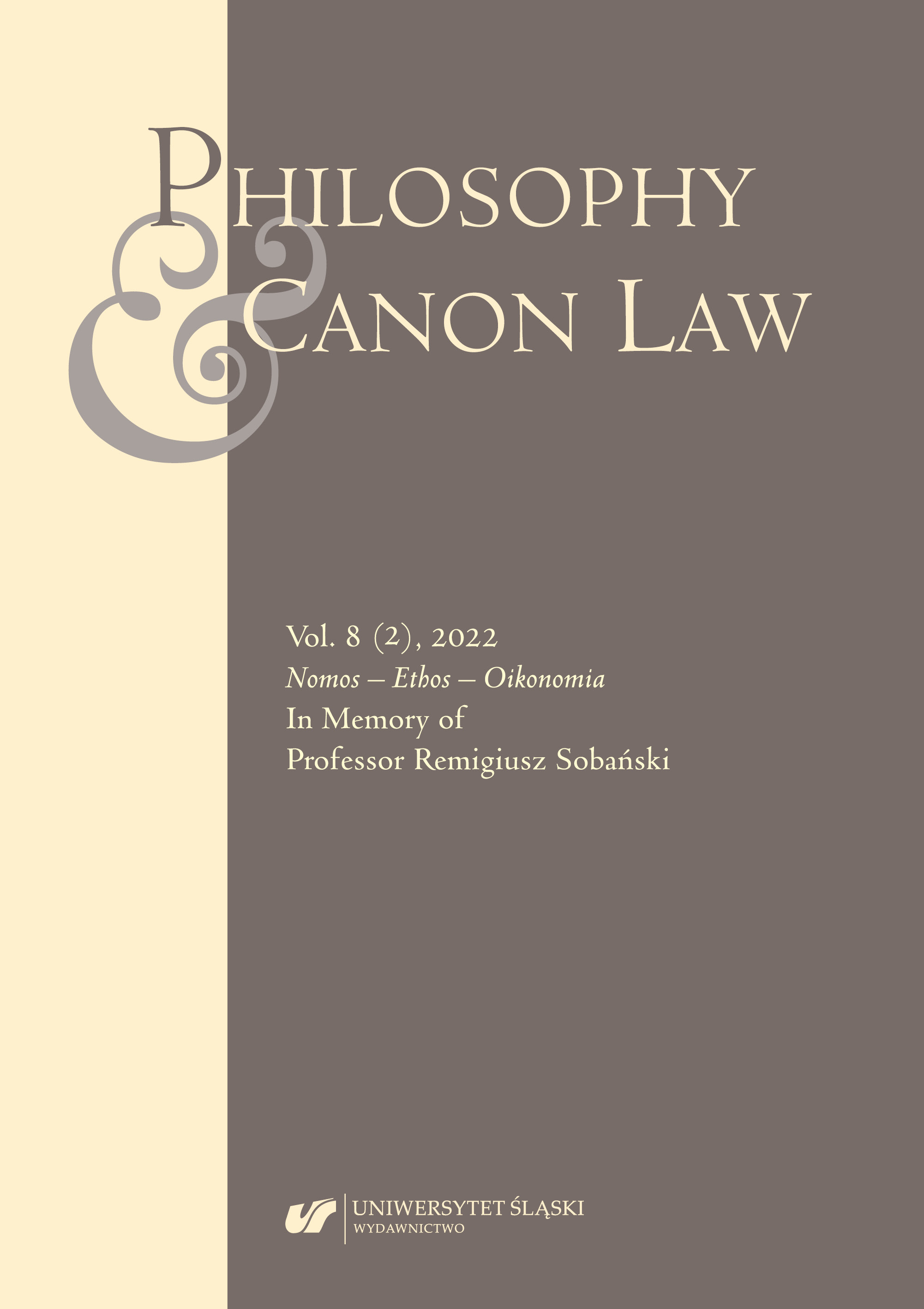 Aequitas canonica and Access to the Sacrament of Penance during the First Wave of COVID-19 in 2020 in the Light of the Principles of Canon Law