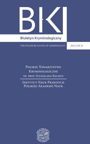 Publikacje z zakresu kryminologii w 2022 r.