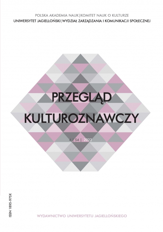 W poszukiwaniu zaangażowanego kulturoznawstwa? Sprawozdanie z IV Zjazdu Polskiego Towarzystwa Kulturoznawczego (Wrocław, 15–17 września 2022 roku) Cover Image