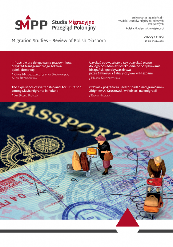 The Experience of Citizenship and Acculturation Among Slavic Migrants in Poland Cover Image
