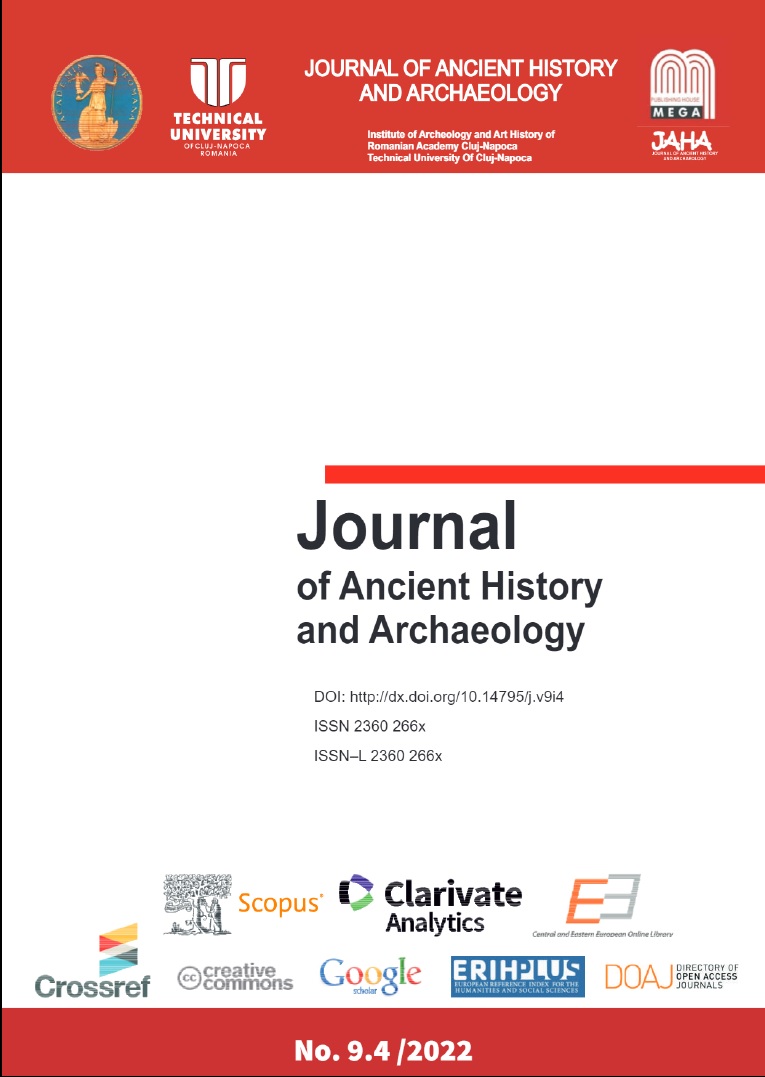 AN ANTHROPOLOGICAL-MULTIDISCIPLINARY ANALYSIS OF THE CINERARY REMAINS DISCOVERED AT OCNIȚA - BURIDAVA PARS EST IN TOTO ET TOTUM EST IN PARTE Cover Image