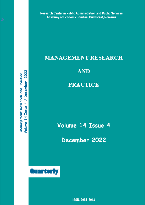 ATTITUDES OF MASTER STUDENTS WORKING IN THE PUBLIC SECTOR TOWARDS MANAGEMENT EDUCATION. DOES ECONOMICS’ THEORY MATTER Cover Image