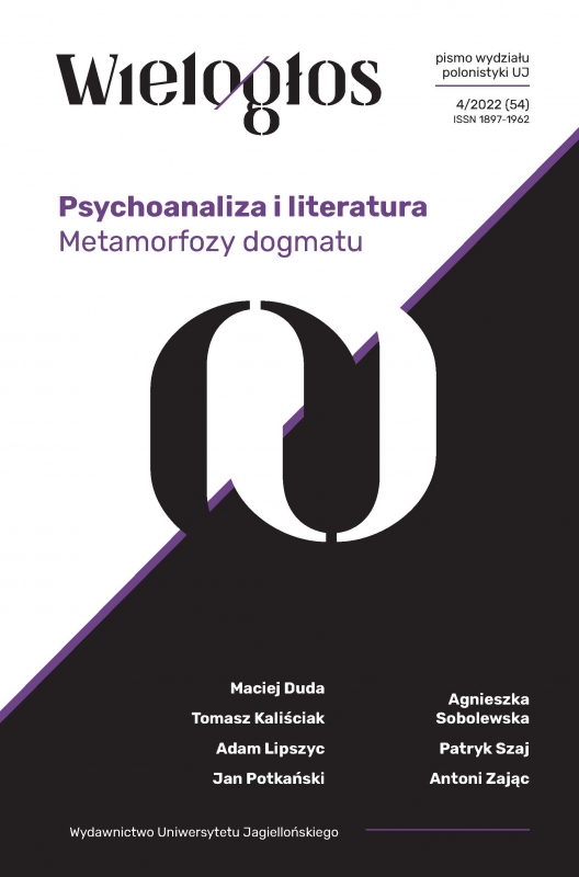 The Untouched Big Other. On Piotr Krupiński’s Book Co się śni zwierzętom? Eseje z pogranicza zoofilologii i psychoanalizy Cover Image