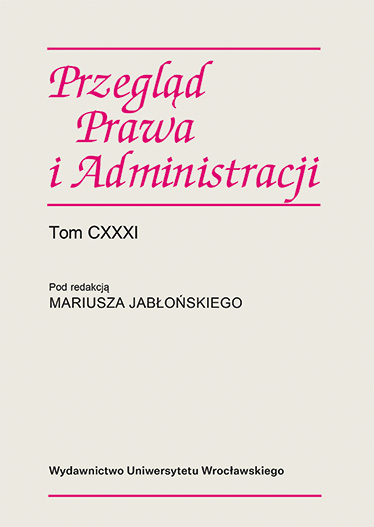 The problem of tensions between the constitutional principle of freedom of speech and freedom of the press and the limits of access to information and publishing in Poland Cover Image