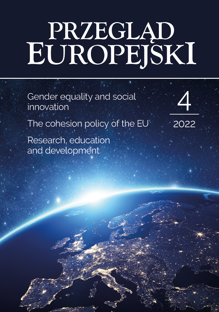 Evolution of R&D state aid in Poland in the context of Multiannual Financial Perspectives Cover Image