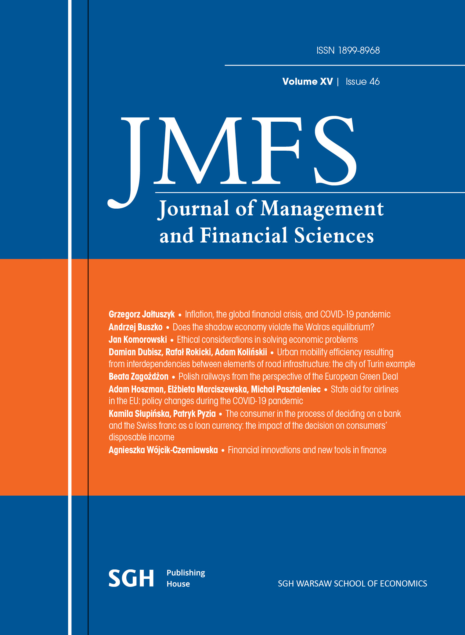Financial innovations and new tools in finance Cover Image