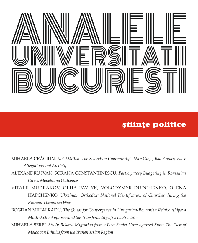 Study-Related Migration from a Post-Soviet Unrecognized State: The Case of Moldovan Ethnics from the Transnistrian Region Cover Image