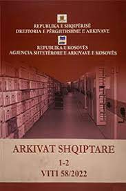 VEPRIMTARI TË DREJTORISË SË PËRGJITHSHME TË ARKIVAVE nëntor 2021 - tetor 2022