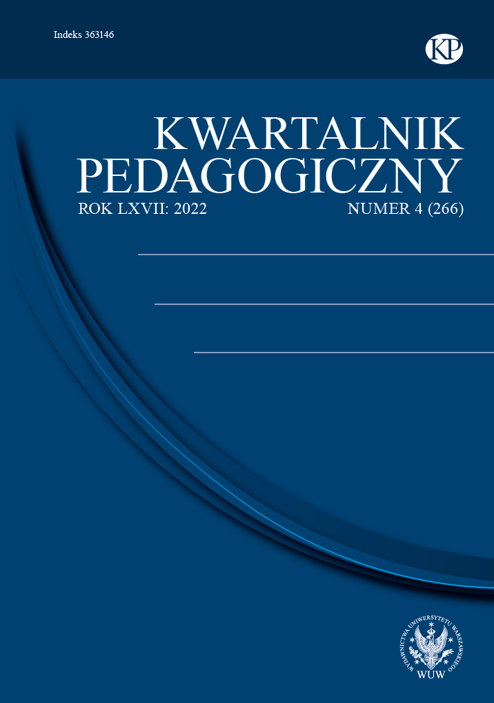 THE PLACE OF JANUSZ KORCZAK IN POLISH ACADEMIA PEDAGOGY Cover Image