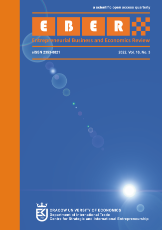 Taking the international route: Investigating the impact of socioemotional wealth dimensions on family firm performance via internationalisation Cover Image