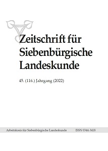 BERICHT: Literarischer Aufbruch in Siebenbürgen zu Beginn des 20. Jahrhunderts. Die 54. Jahrestagung des Arbeitskreises für Siebenbürgische Landeskunde