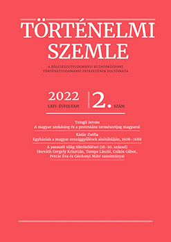 Hungarian Customary Law and Protestant Natural Law in Hungarian Cover Image