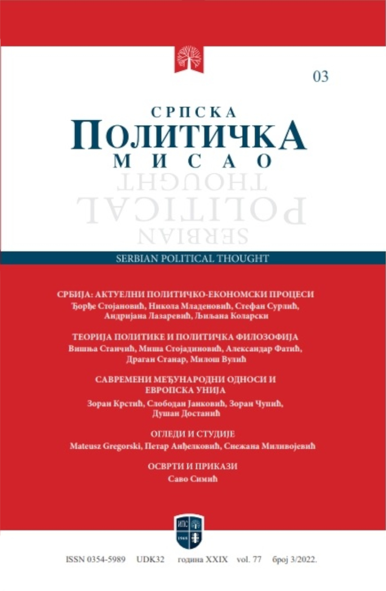 СКИЦА СРПСКОГ ПОСТКОЛОНИЈАЛНОГ СТАЊА: СРБИН, србин И СРБИН