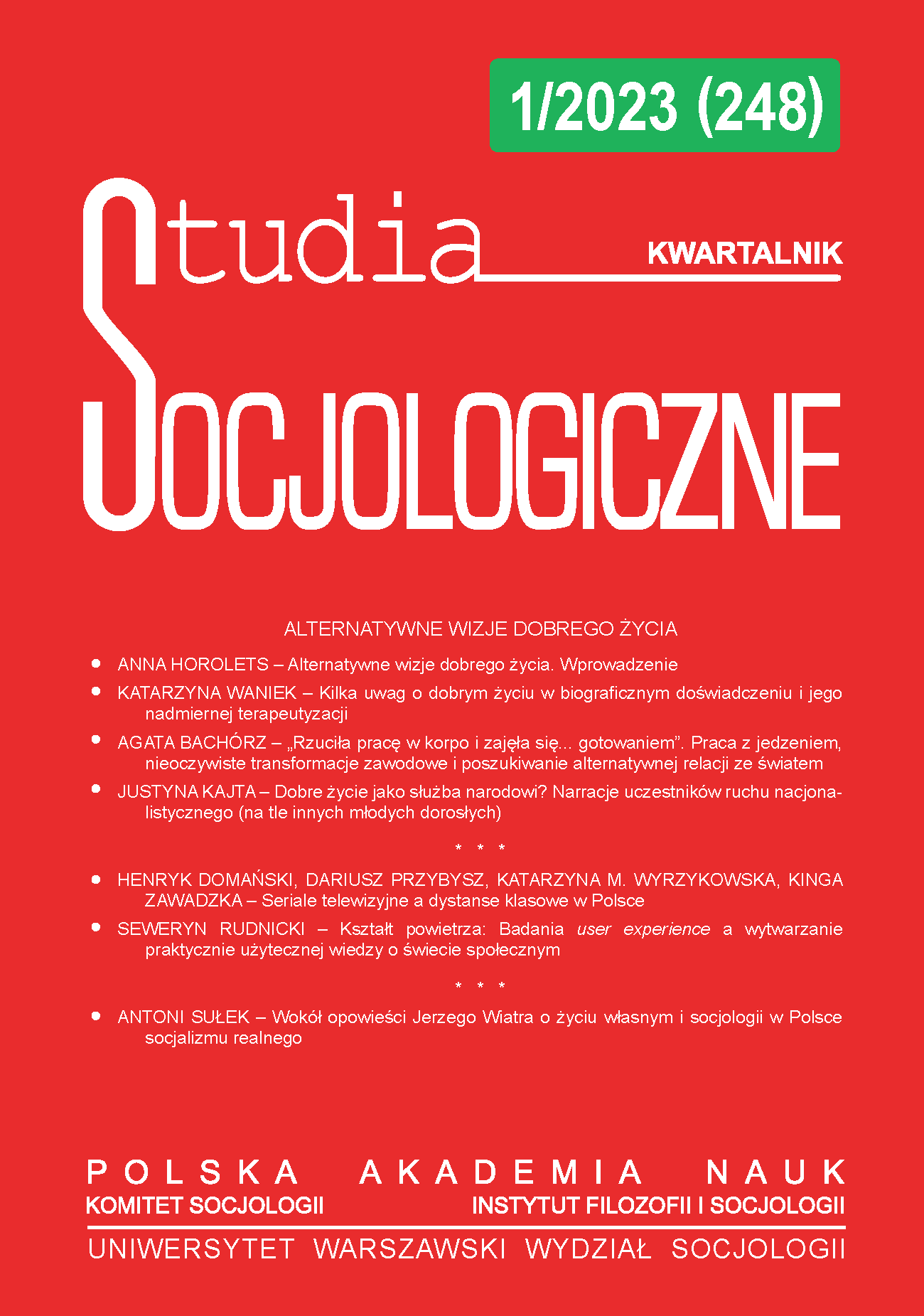 Kształt powietrza: Badania user experience a wytwarzanie praktycznie użytecznej wiedzy o świecie społecznym