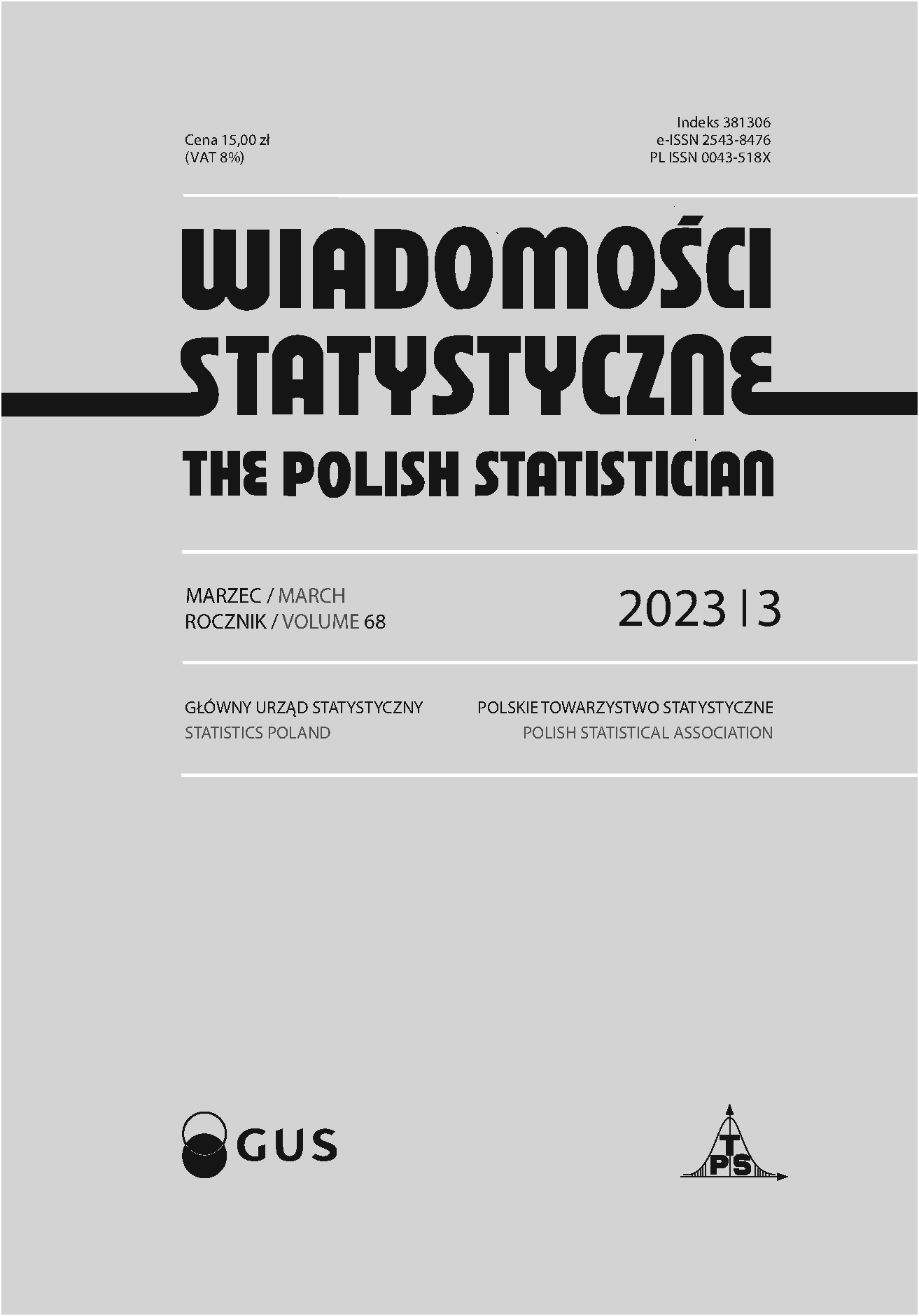 Publications of Statistics Poland. February 2023 Cover Image