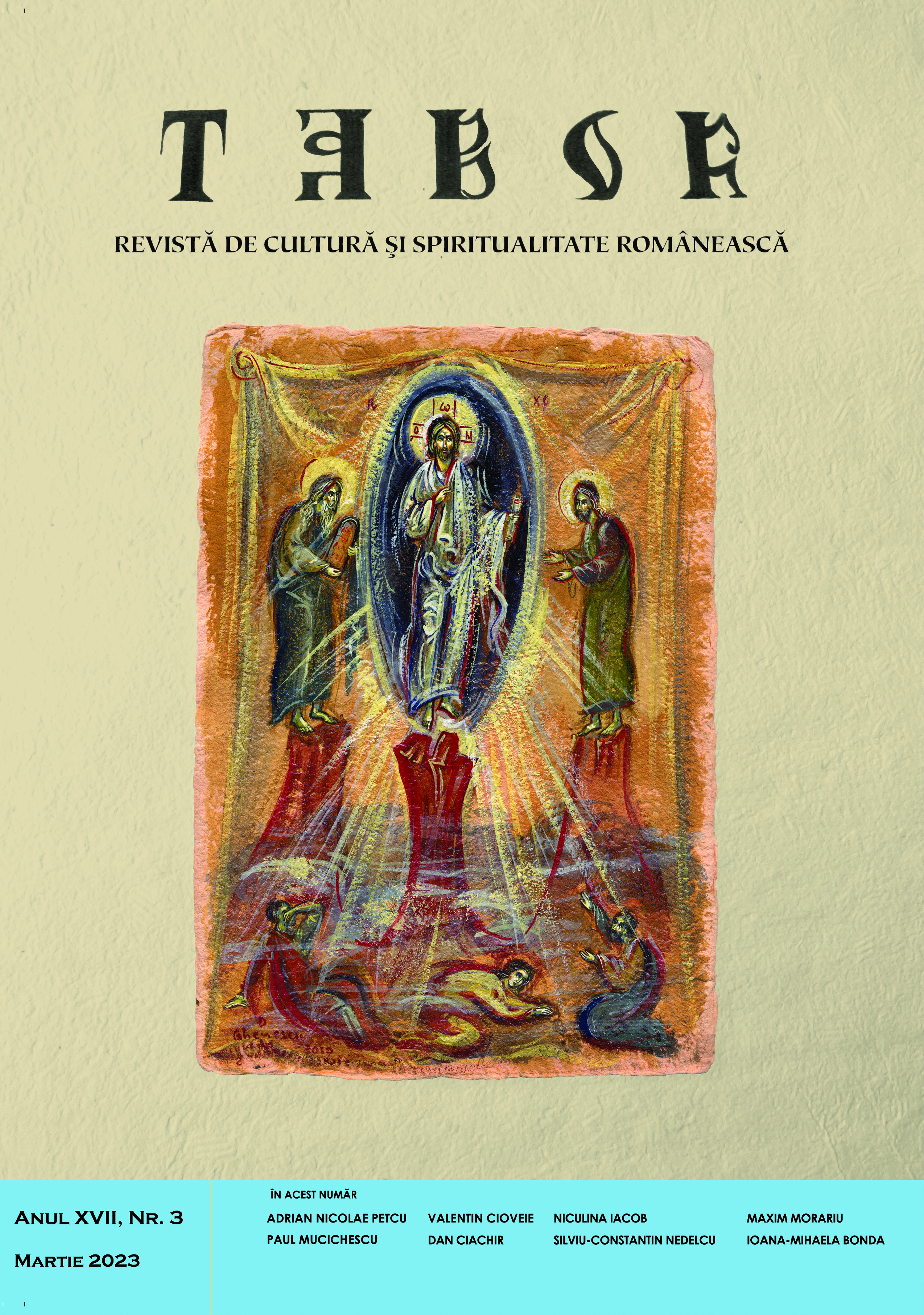 Book-Review to † BENEDICT BISTRIŢEANUL, Năvalnicii Împărăţiei. Personalităţi ale Vechiului Testament în căutarea lui Dumnezeu, Editura Renașterea, Cluj-Napoca, 2022. Cover Image