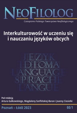 Interkulturowość w wybranych podręcznikach do nauki włoskiego i angielskiego języka biznesu i ekonomii. Studium porównawcze