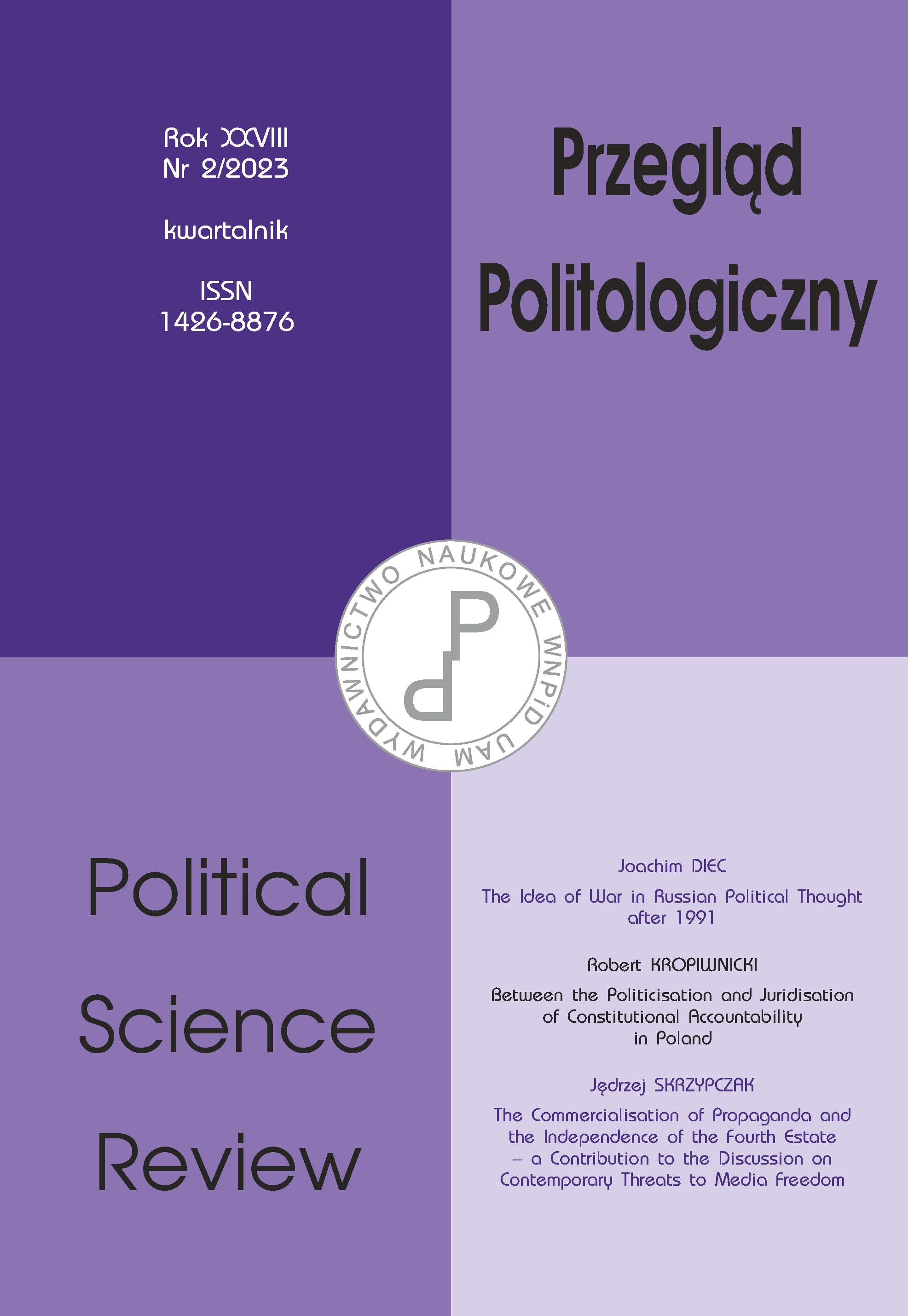 Poland’s Road to Membership in the European Union
from the Perspective of the 20th Anniversary of the Accession Treaty
