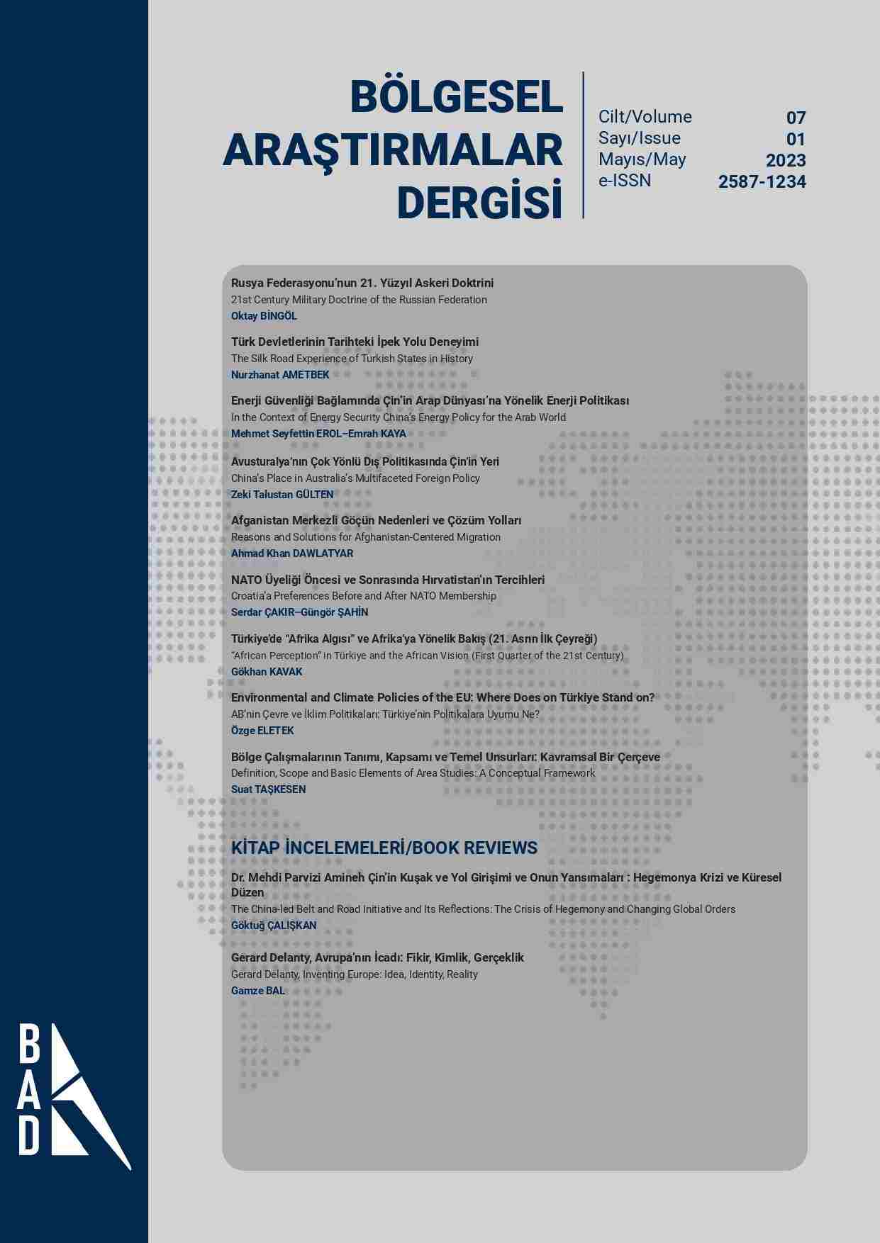 Türkiye’de ‘Afrika Algısı’ ve Afrika’ya Yönelik Bakış (21. Asrın İlk Çeyreği)