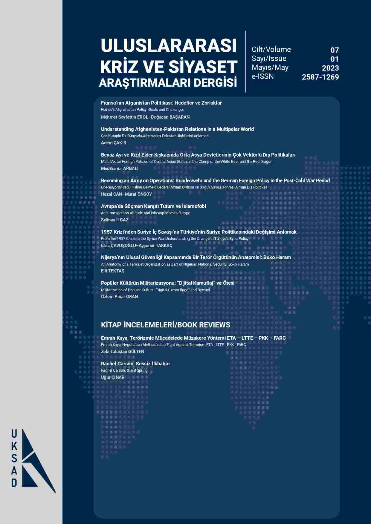 Nijerya’nın Ulusal Güvenliği Kapsamında Bir Terör Örgütünün Anatomisi: Boko Haram