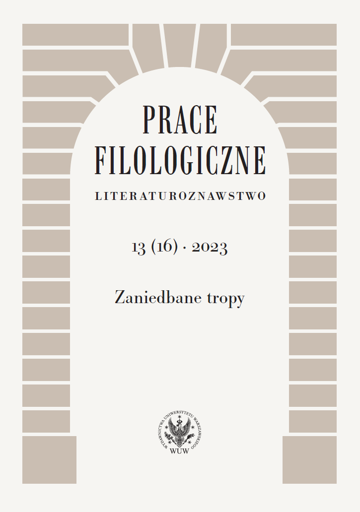 Poetyka „umarłego miasta”. Literackie strategie obrazowania Dubrownika w dramacie „Dubrovačka trilogija” Iva Vojnovicia w kontekście studium „Pad Dubrovnika” Luja Vojnovicia