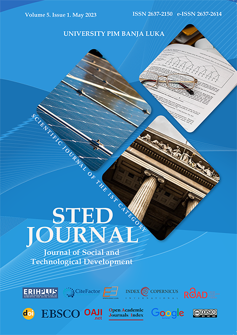 THE IMPORTANCE OF THE ATTITUDES OF THE LOCAL POPULATION FOR THE SUSTAINABLE DEVELOPMENT OF TOURISM ON THE EXAMPLE OF THE CITY OF MALINSKA Cover Image