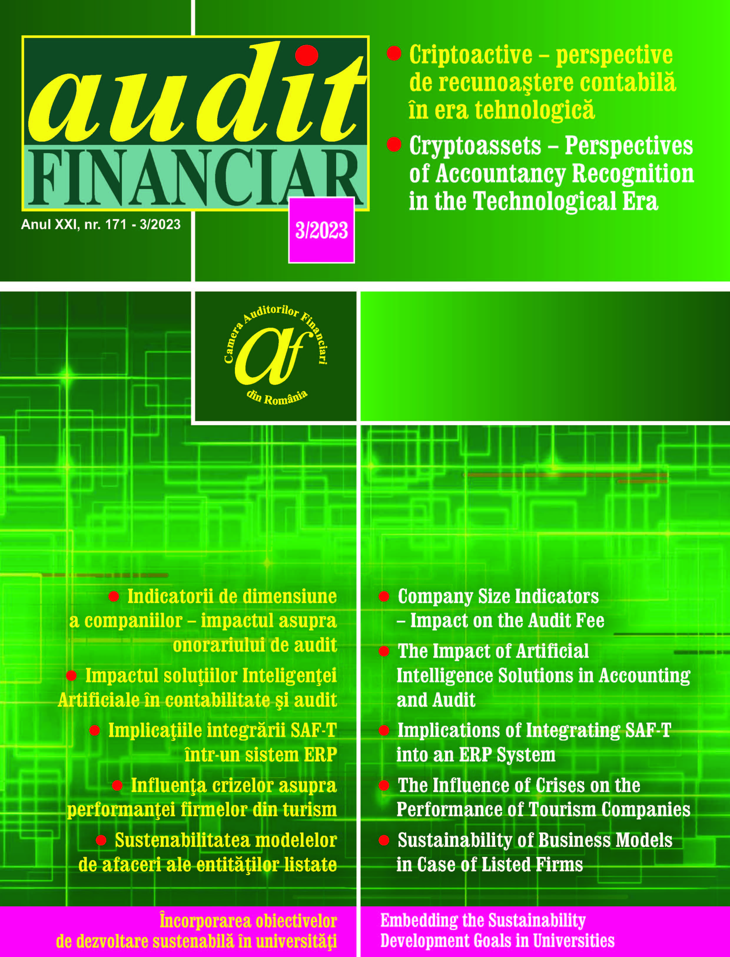 A Quantitative Analysis on the Impact of Artificial Intelligence Solutions in Accounting and Audit Cover Image