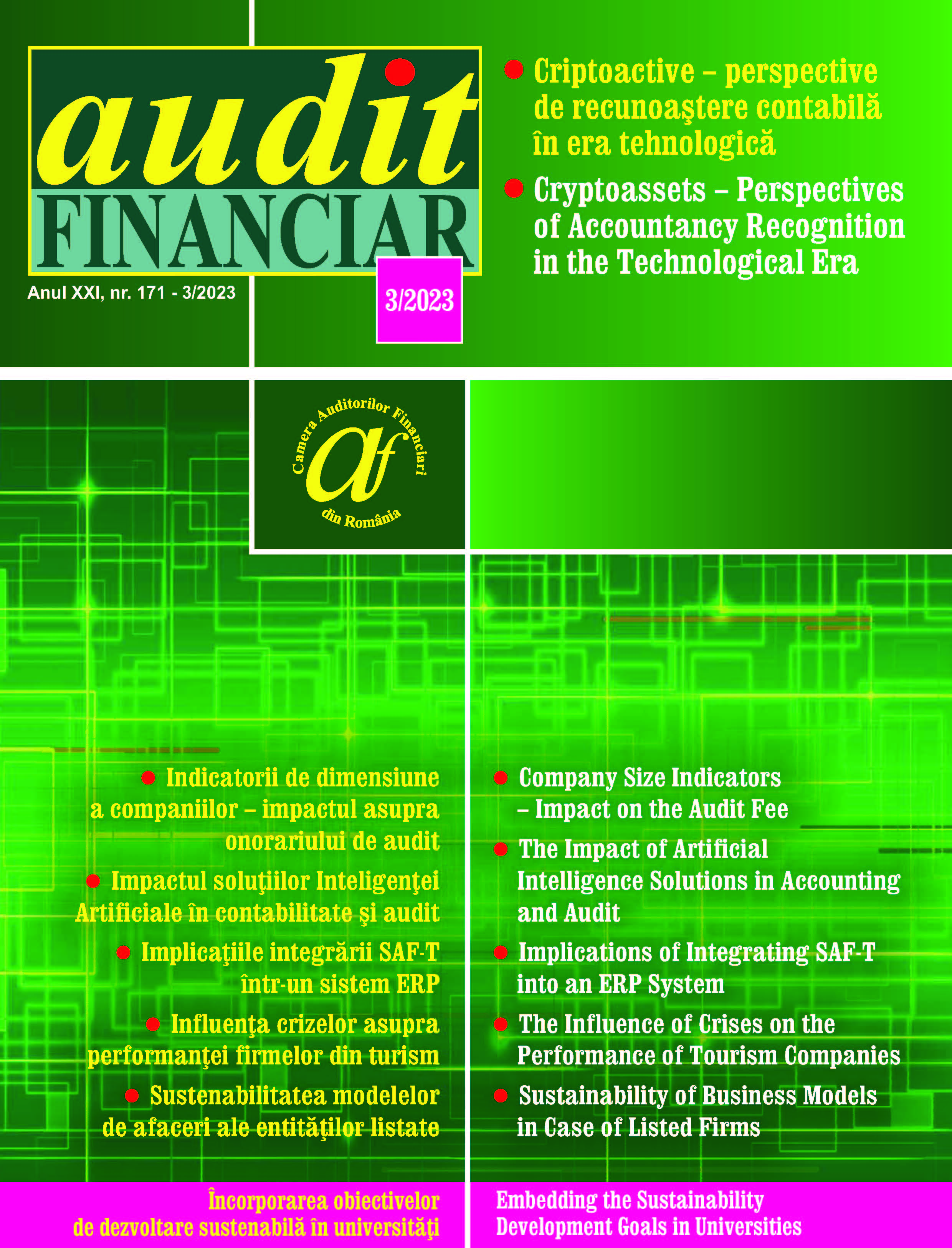 O analiza cantitativa referitoare la impactul solutiilor Inteligentei Artificiale in contabilitate si audit