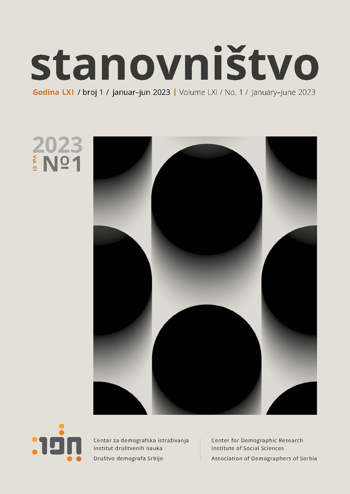 60 years of Stanovništvo – from the printing press to the web Cover Image