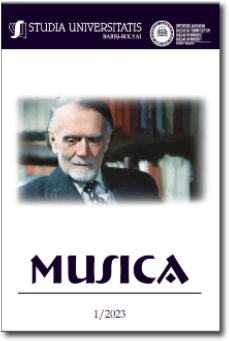 THE KODÁLY CONCEPT WITHIN HUNGARIAN MUSIC EDUCATION IN TRANSYLVANIA Cover Image