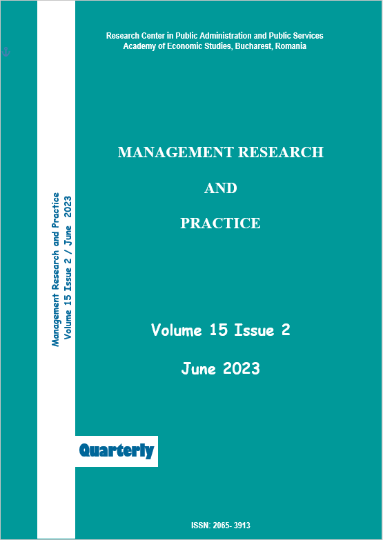 ORGANIZATIONAL PERFORMANCE IN THE PUBLIC AND PRIVATE SECTORS IN ROMANIA: THE BALANCED SCORECARD PERSPECTIVE Cover Image