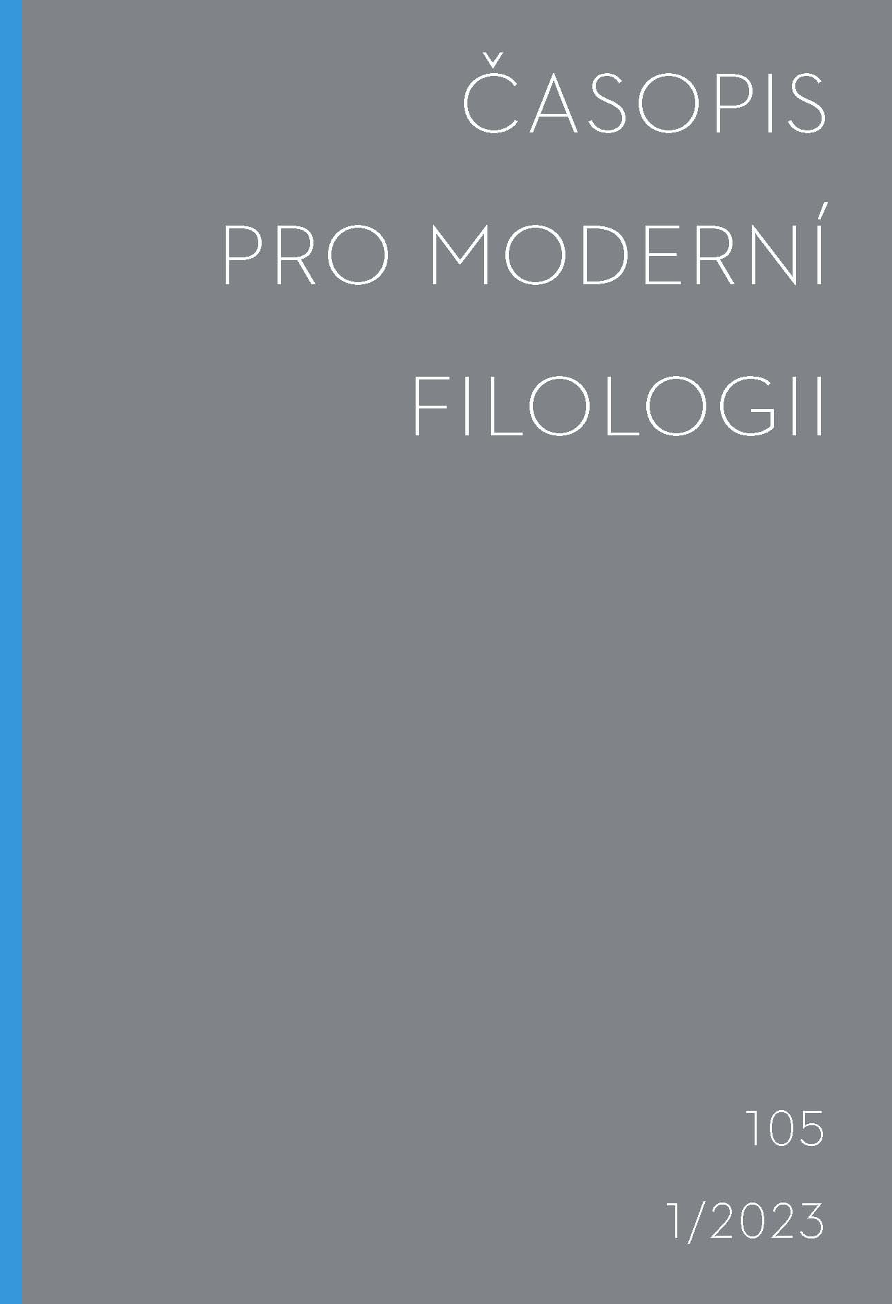 Časopis pro moderní filologii a Vladimír Šmilauer (1939–1951)