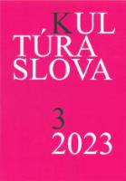 New and Revised Slovak Names of Imported, Introduced, Cultivated and Other Foreign Vascular Plants Known in Slovakia. Supplements. 3. (O – Z) Cover Image