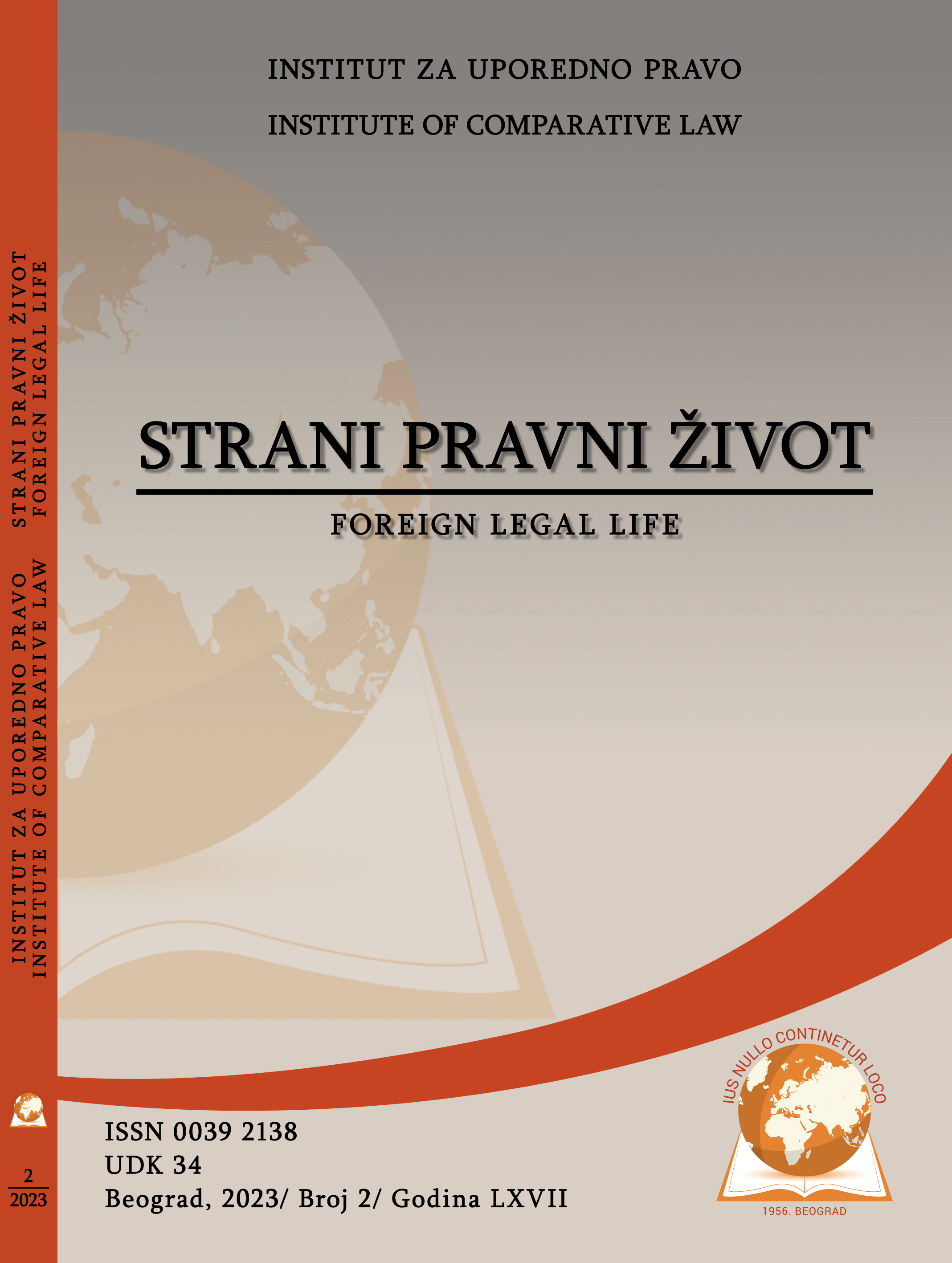 Dr Jelena Vukadinović Marković POSTUPAK REŠAVANJA SPOROVA
PRED MEĐUNARODNIM TRGOVINSKIM ARBITRAŽAMA Beograd: Institut za uporedno pravo, 2022 Cover Image