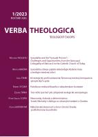Patoček‘s Late Philosophy in the Context of the Spiritual Crisis of Contemporary Society Cover Image