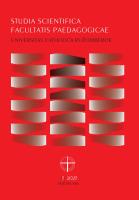 Establishment and Organisation of the Academy of Special Education (1922-2022) Cover Image