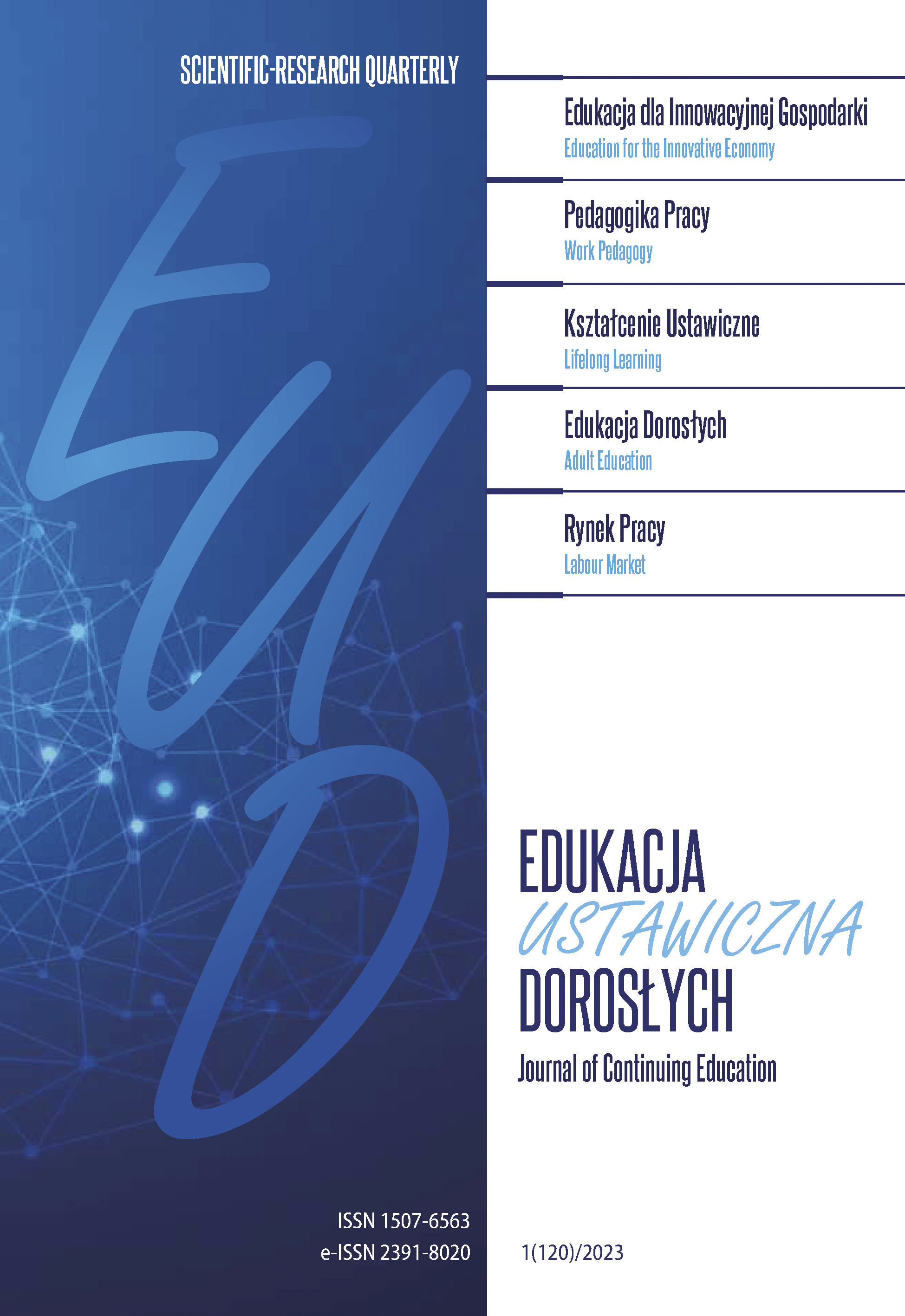Challenges and necessity of further research on adult
professional education in polish-ukrainian cooperation Cover Image