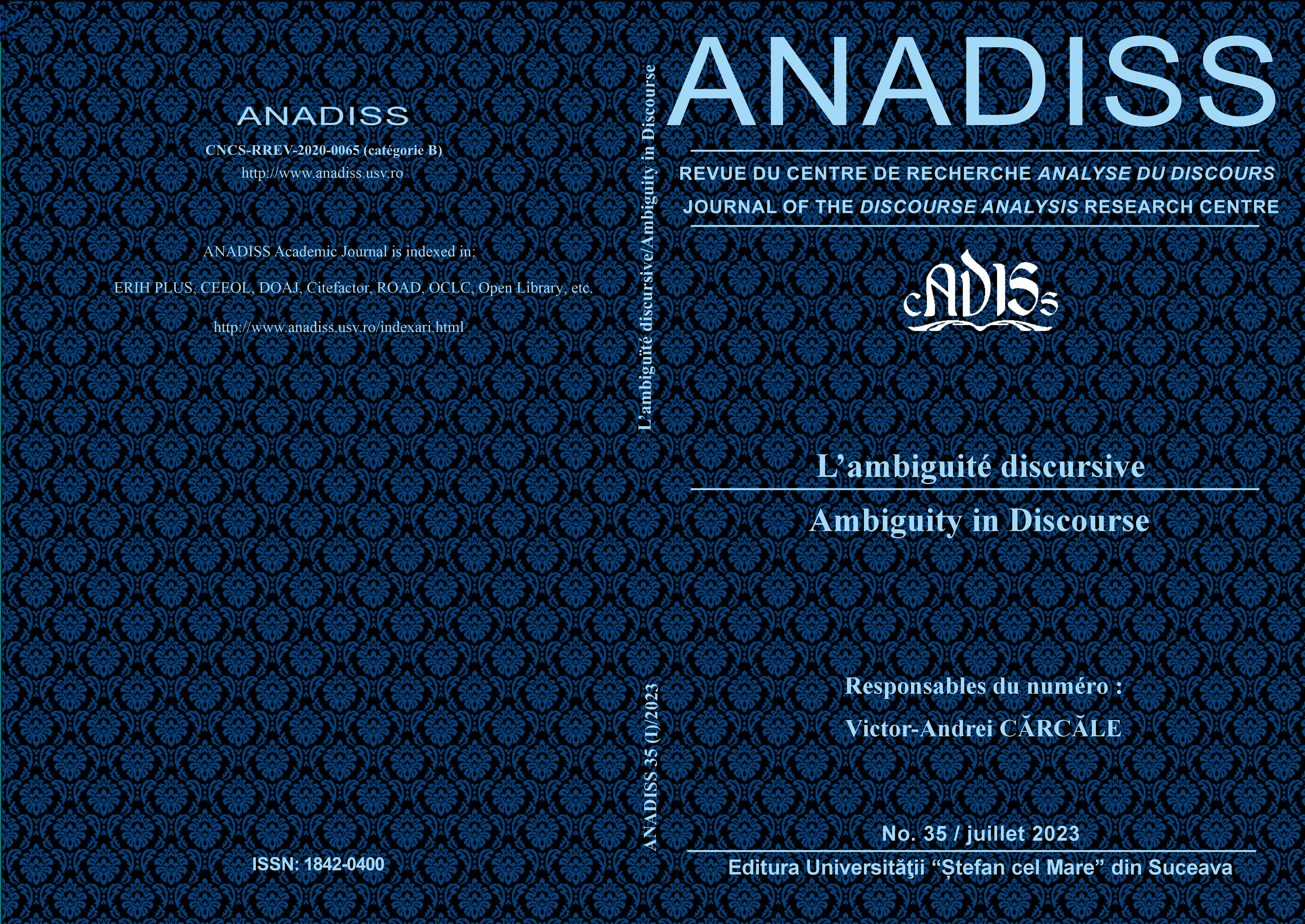 Literary metalanguage listed, defined and commented on in a single lexicographical source Cover Image