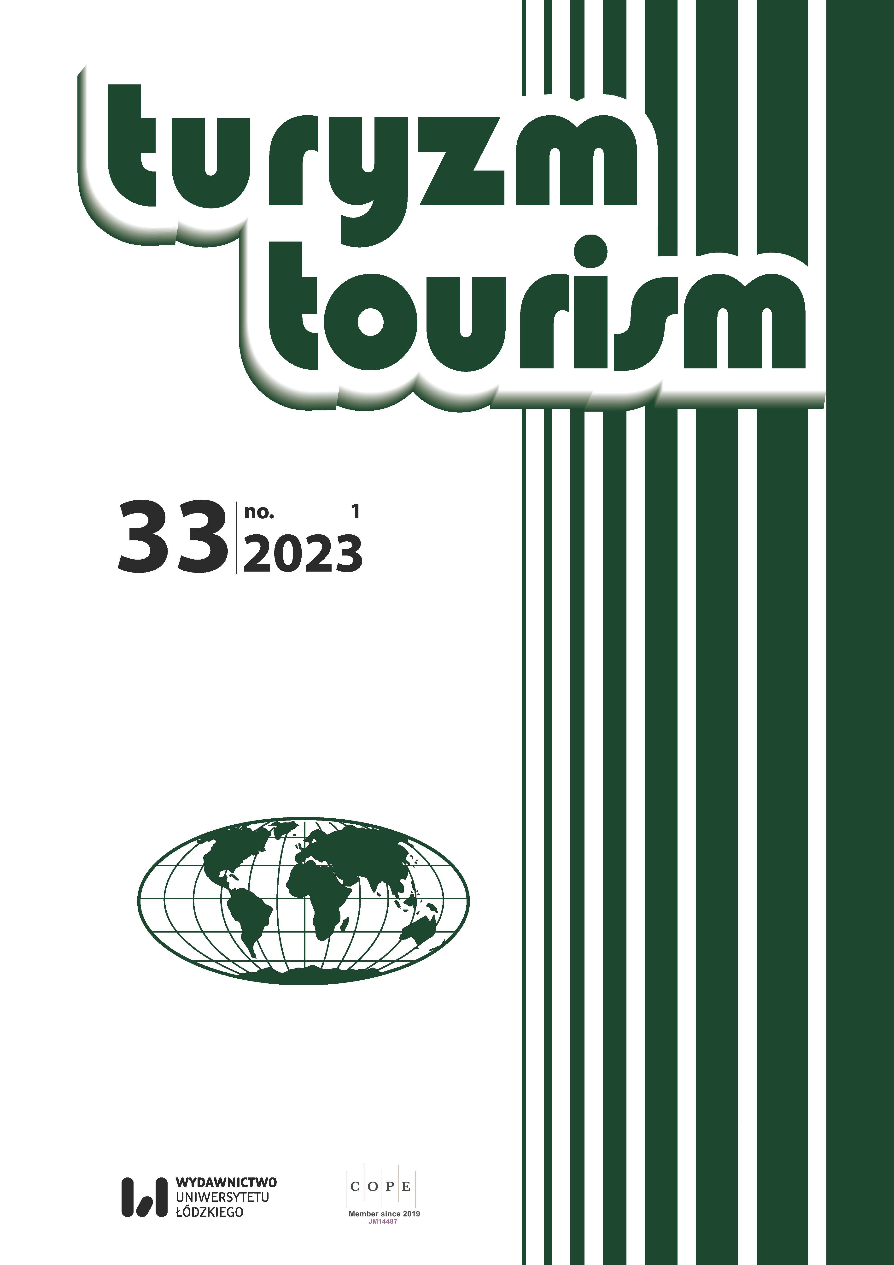 Opportunities for evaluation of sustainable tourism – assessing the availability of ETIS indicators in Poland Cover Image