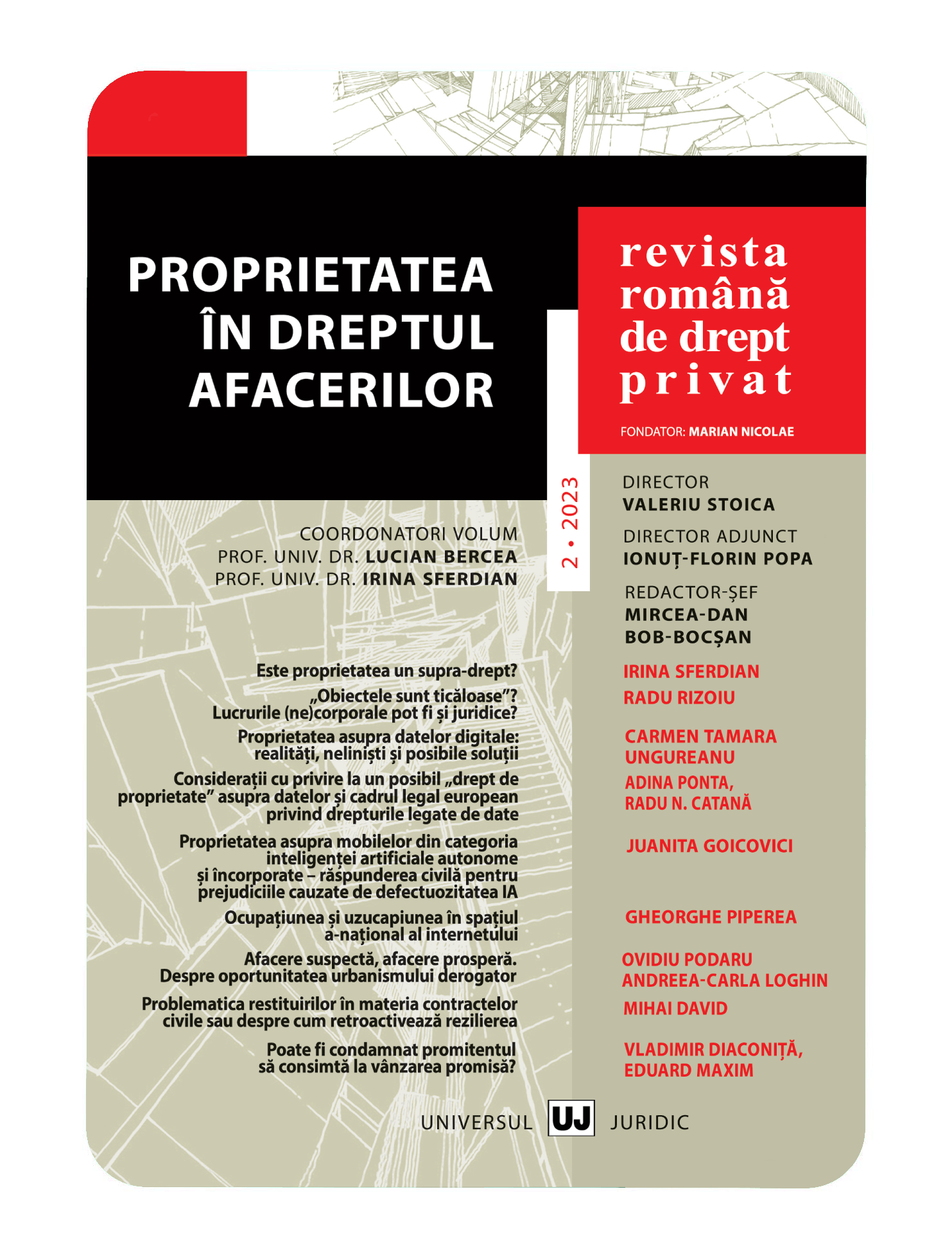 Considerations on possible ʽownership’ of data and the European legal framework on data rights Cover Image