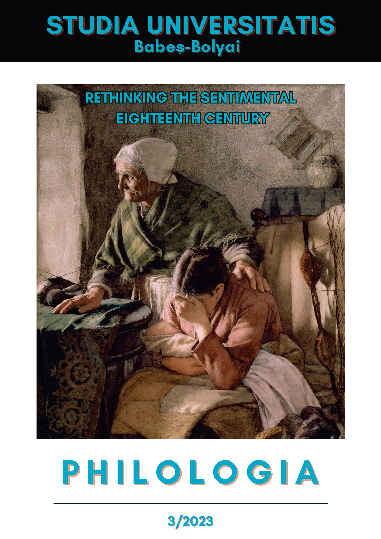 “NOT A SINGLE SYLLOGISM FROM BEGINNING TO END”: ON FRAGMENTARINESS AND THE CRITIQUE OF THE NOVEL IN HENRY MACKENZIE’S THE MAN OF FEELING Cover Image