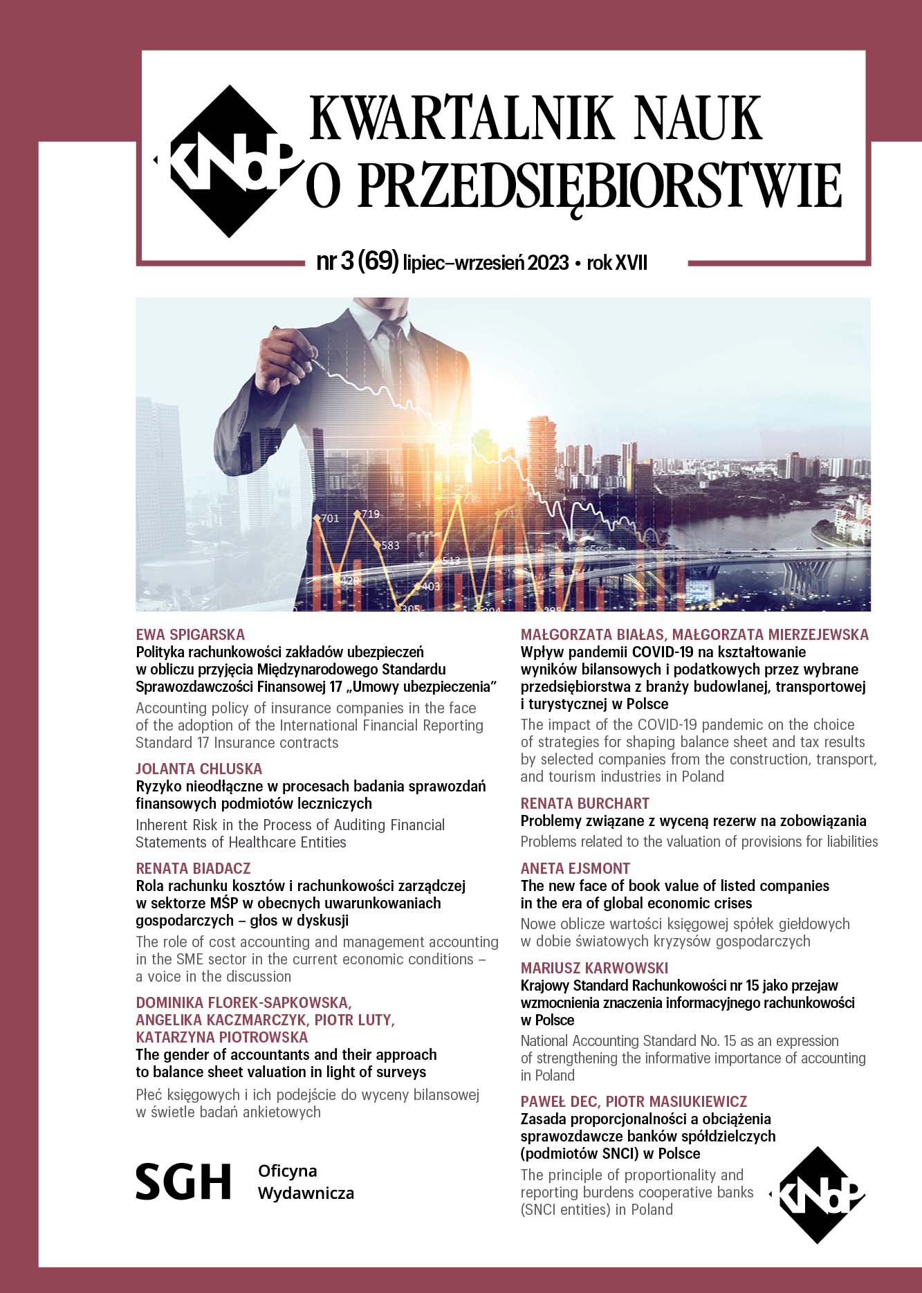 National Accounting Standard No. 15 as an expression of strengthening the informative importance of accounting in Poland Cover Image