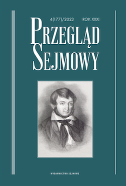 The Principle of Secret Voting in the Elections to the Sejm of the Polish People’s Republic of the First Term of 26 October 1952 Cover Image