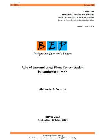 Rule of Law and Large Firms Concentration in Southeast Europe