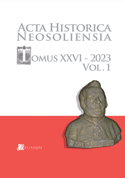 Interetnické vzťahy v prostredí Rusínov a Slovákov (na Slovensku a na Dolnej zemi) v 19. storočí.