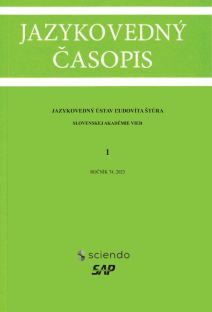 Verbification of Feminine Forms of Adjectives można 'possible', niemożna 'impossible' and niepodobna 'impossible' – Corpus-based Approach