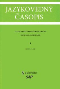 Comparative Lexical Analysis of Noun Lemmas in Slovak Judicial Decisions