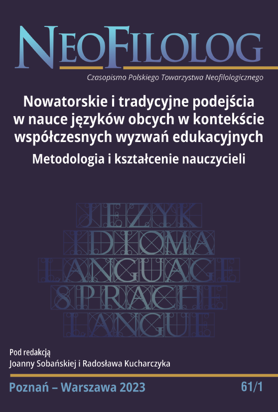 The Constructivist Approach and the role of the teacher in the remote teaching of foreign languages: an example from university Cover Image